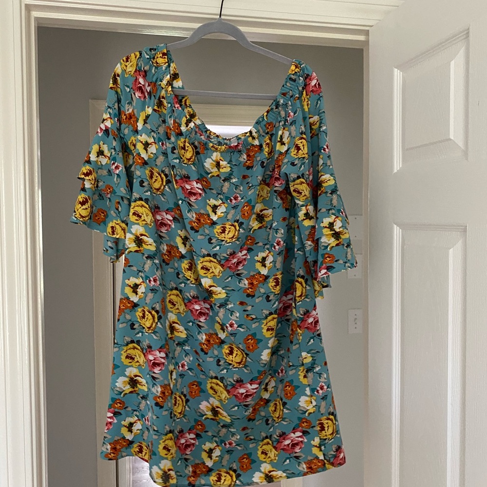 Target off shoulder dress